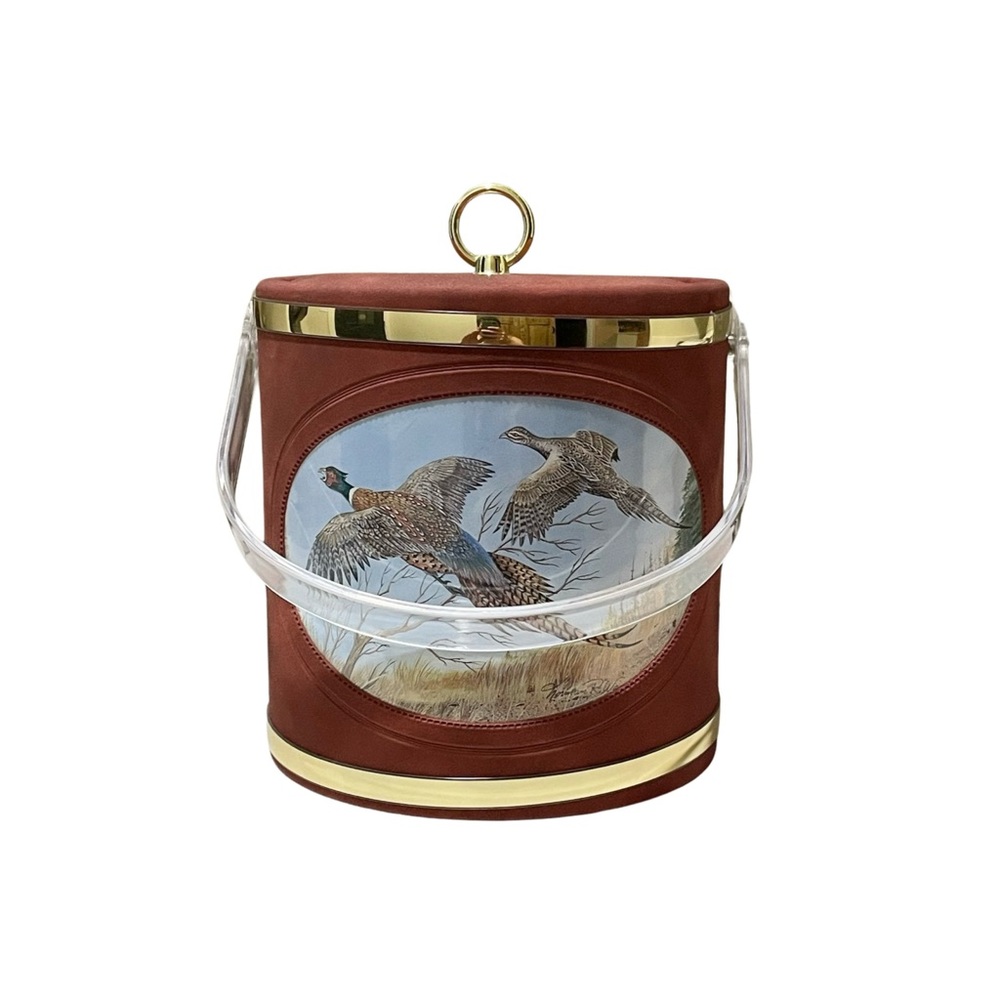 Vintage Pheasant Ice Bucket